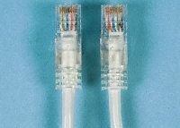 1m U/UTP Crossover Cat5 Ethernet Cable Assembly Grey