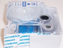 TAPE, BLUE/WHITE, 19MM