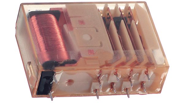 PCB protection relay 24 VDC 560 mW, H-468-1017, Hengstler