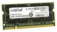 Crucial 2 GB Desktop Computer Memory Module, 667MHz, DDR2 SODIMM