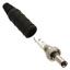 DC Power Connector, 2.5mm, 5A, 30V, Female, Solder, Black
