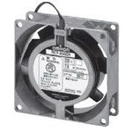 AC Fan Axial Ball Bearing 200V 14.13CFM/17.65CFM 28dB/30dB 80 X 80 X 25mm Long Life/Low Noise