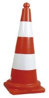 Viso Weighted Red, White 750mm PP Traffic & Safety Cone