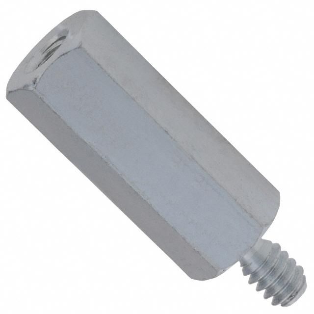 Standoff Hex M/F 4-40-THD 6.4mm-A/F 4.7mm-LG Aluminum ASTM B211 Clear Iridite