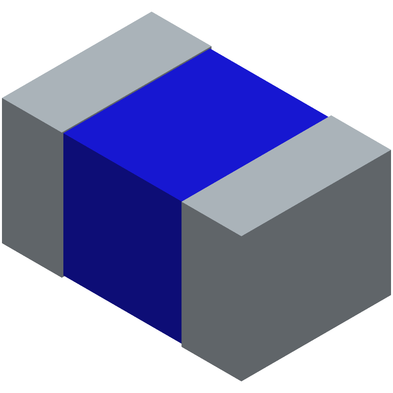 Inductor RF Chip Shielded Multi-Layer 1.5uH 10% 10MHz 45Q-Factor Ferrite 0.05A 0.5Ohm DCR 0805 Bulk