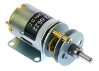 Como Drills DC Geared Motor, Brushed, 12  24 V dc, 12 V nominal, 1000 gcm, 66 rpm, 1.31 W