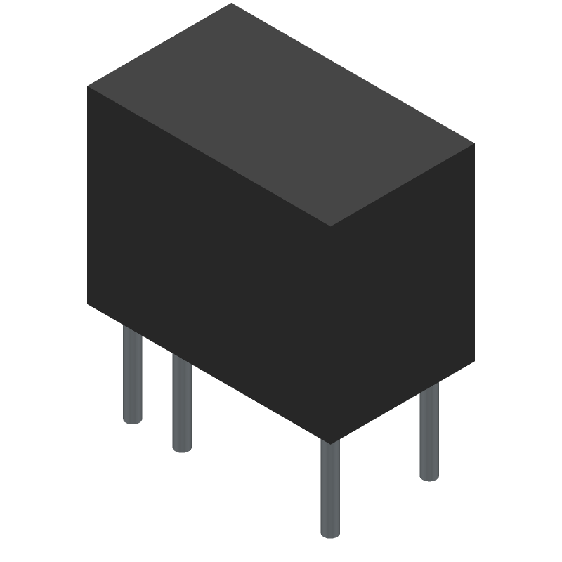 Signal Relay 6VDC 1A SPDT(12.5x7.4x9.5)mm THT