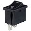 Rocker Switch SPST 6A 250VAC Quick Connect Illuminated