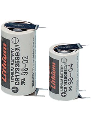 Lithium Battery Cylindrical 3V 850mAh Primary