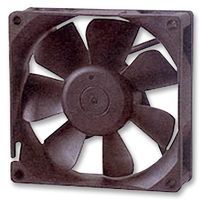 BISONIC   SP802512L-03   Axial Fan, Sleeve, Sleeve, DC 8025-03 Series, 12 VDC, 80 mm, 25 mm, 30 cu.ft/min, 0.85 m/min