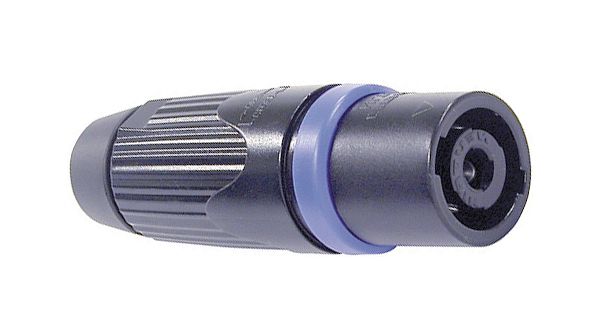 4-Pin Male Solar Power Connector, 40A, 250V, Silver Copper, Metal