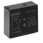 DPDT Power Relay, 24VDC Coil, 5A, PCB Mount
