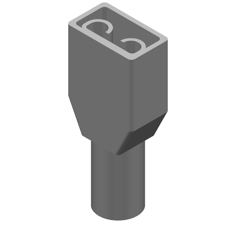 250 Faston Receptacle, Female, 13-12AWG, Tin Plated Brass