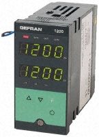 Gefran 1200 PID Temperature Controller, 96 x 48 (1/8 DIN)mm, 3 Output Relay, 100 V ac, 240 V ac Supply Voltage