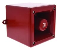 A105 Red 32 Tone Electronic Sounder, 230 V ac, 112dB at 1 Metre