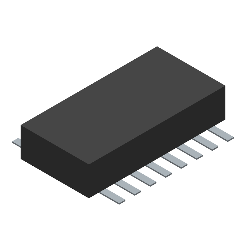 Isolated Resistor Network, 100R, 2%, 50V, 8 Elements, Thick Film, SOIC