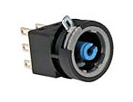 Contact Blocks N.O./N.C. DPDT Quick Connect/Solder 0.1A 30VDC