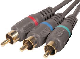 COMPONENT VIDEO CABLE, 12FT, BLACK - More Details