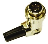 RS Pro B-9007 Series, 5 Pole Right Angle Din Connector Plug, 2A, 100 V, Quick Connect