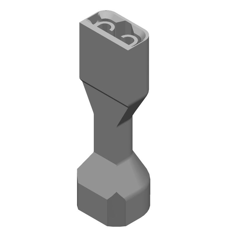 Fast Receptacle, Brass/Tin, 22-18 AWG, Nylon Insulated, 105°C