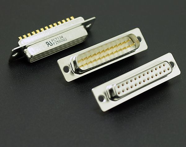 D-Sub plug 15P, F15P0G2, FCT