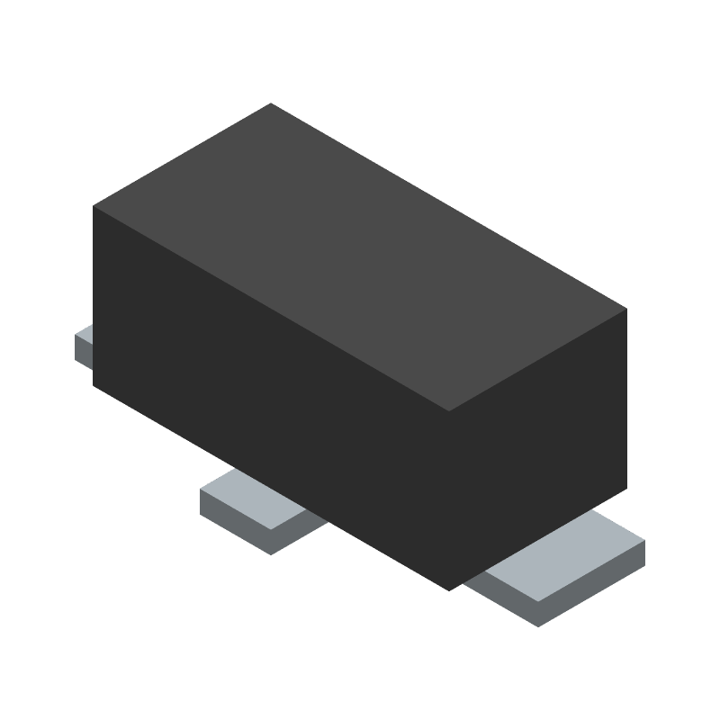 Feed-Through Ceramic Capacitor 470nF 6.3V 2A 0603 SMD