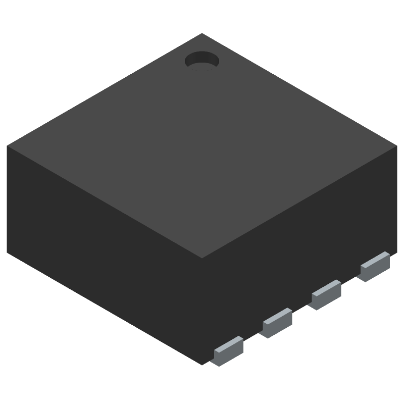 Translator, Dual Differential LVPECL to LVTTL, DFN8 2.0x2.0x0.9mm, 0.5p, 1000-REEL