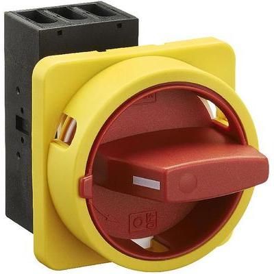 Isolator switch 20 A 1 x 90 ° Yellow, Red Sälzer H216-41300-033M4 1 pc(s)