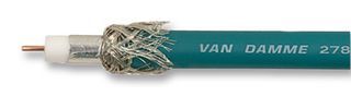 VAN DAMME         278-075-000             Coaxial Cable, Blue, 1 x 0.6mm
