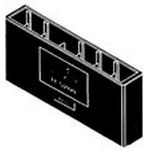 4 Pos Wire-to-Board Power Connector, 30A, 630V, Gold Contacts, Through Hole