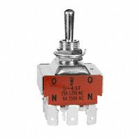 4PDT Toggle Switch, 25A 250VAC, ON-OFF-ON, Quick Conn, Panel Mount