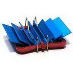 BGA Heat Sink, Clip Mount, 5.1°C/W, Aluminum, 23mm