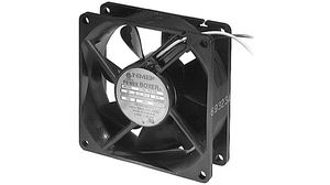 80x25mm Axial Fan, 12VDC, 3250RPM, 38.8CFM, Ball Bearing