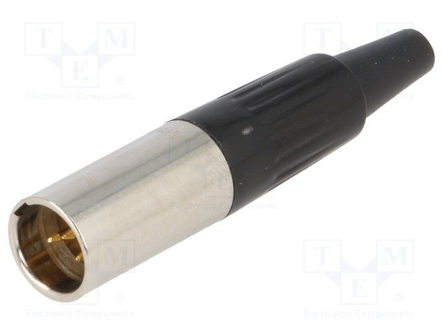XLR Connectors 4 ML CONT NI PLTD