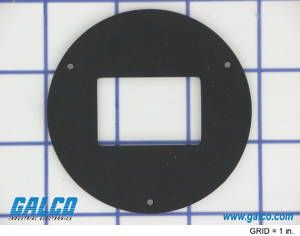 Gasket;  NEMA 4X;  Round;  Three-Hole Mount;  for Models 3410-1000 and 3410-1010