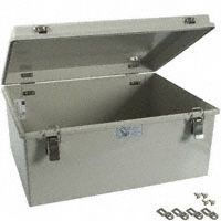 BOX ABS GRAY 15.74L X 11.79W