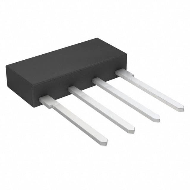 4A 800V Bridge Rectifier, SIP, Through Hole