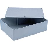 Metal enclosure grey 275 x 175 x 65 mm Aluminium, 462-0090A, Deltron Components