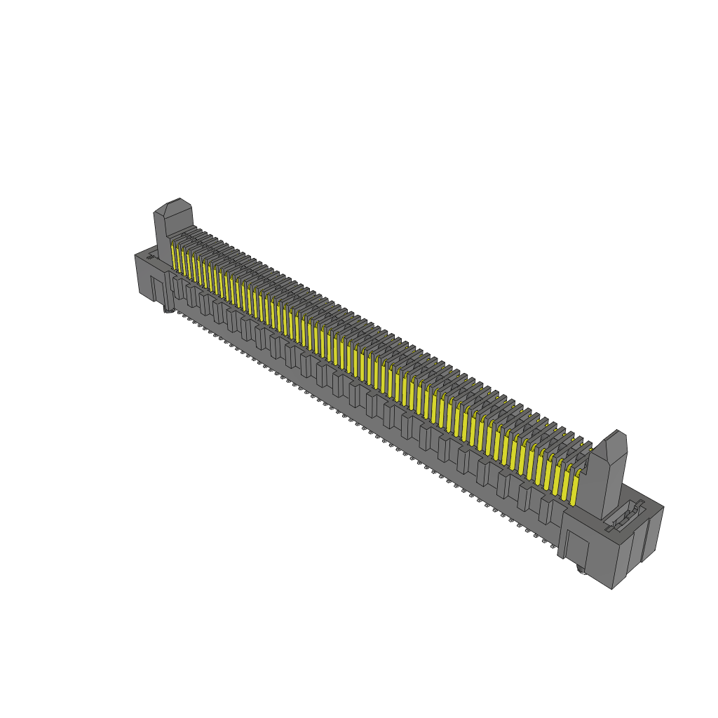Micro High Speed Terminal Strip, 2 Rows, 120 Contacts, 318VDC, 2.2A