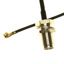 SMA Female to Plug Coax Cable Assembly, 6GHz, 50R, 200mm