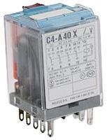 RELAY, 4PDT, 250VAC, 30VDC, 10A