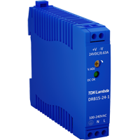 24V 15W DIN Rail AC/DC Power Supply, 0.63A, 85-264VAC