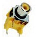 Female Power Connector, 2A, 34V, Right Angle, Solder, Thru-Hole