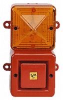 TL100 Sounder Beacon, Orange Xenon, 24 V dc