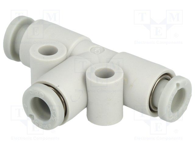T-plug-in connector -100 kPa. . .1 MPa, KQ2T04-00A, SMC