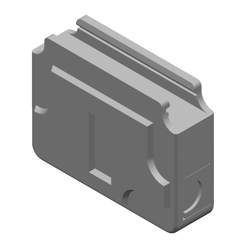 Thermoplastic Cable Clamp Kit, Black, UL94 V-0, Straight