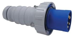 CONNECTOR, POWER ENTRY, 60A 120/208VAC; Current Rating:60A; Voltage Rating VAC:208V; Connector Colour:Blue; Connector Body Material:Nylon (Polyamide) Body; Connector Type:Power Entry ;RoHS Compliant: Yes