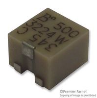 Cermet Trimmer Potentiometer, 2kR, 10%, 0.25W, 12 Turn, SMD