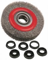 RS Pro Steel Abrasive Circular Brush, 6000rpm, 125mm Diameter