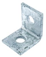 Angle Fitting 90 2 Hole Steel L Bracket, 14mm Hole